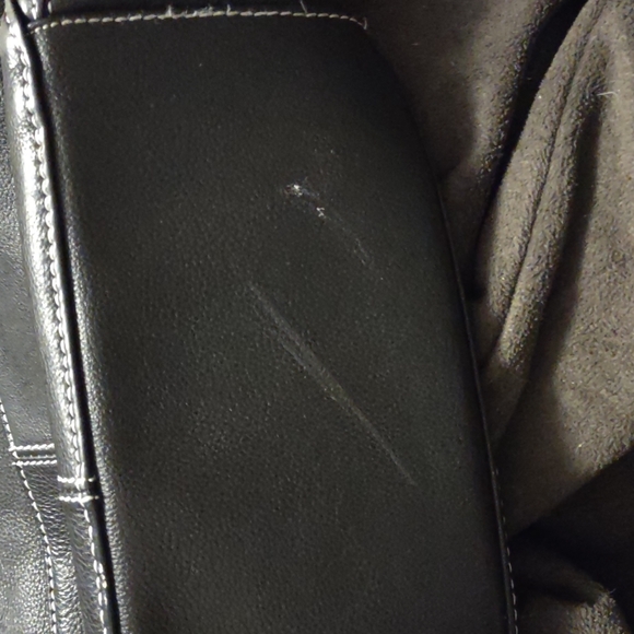 Sonoma Black Leather-Blend  Purse - Picture 3 of 7